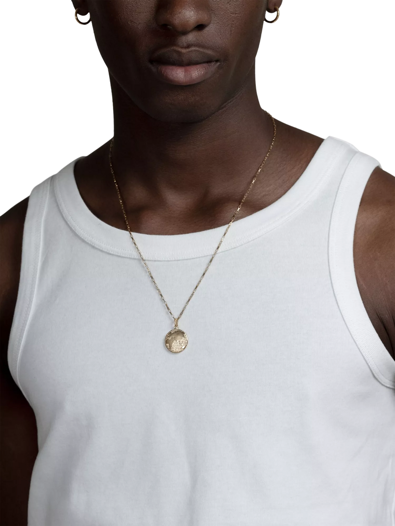Dower & Hall talisman necklace gold vermeil 28cm - British product