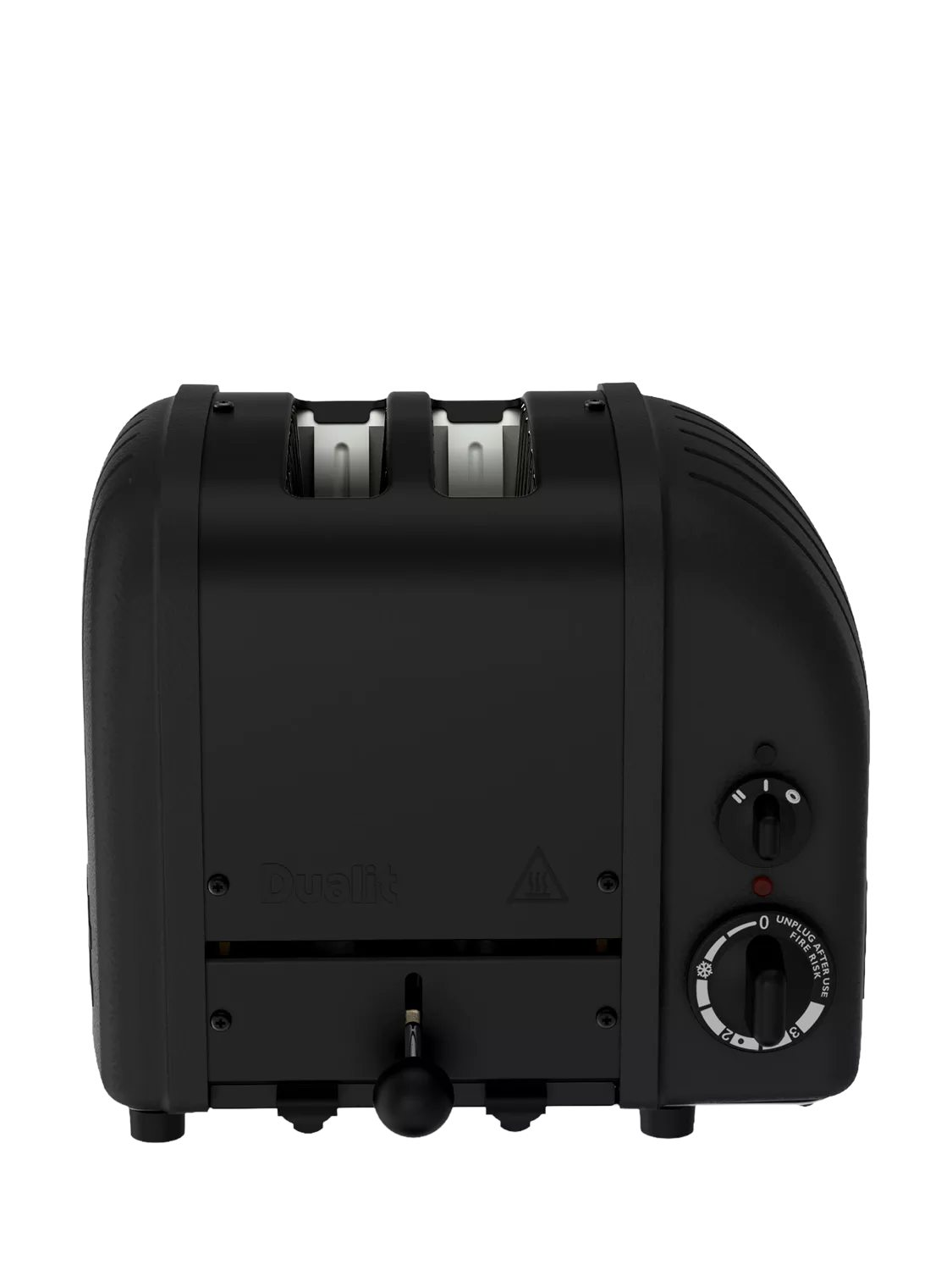 Dualit toaster Stealth Black 2 slice, imported from the UK