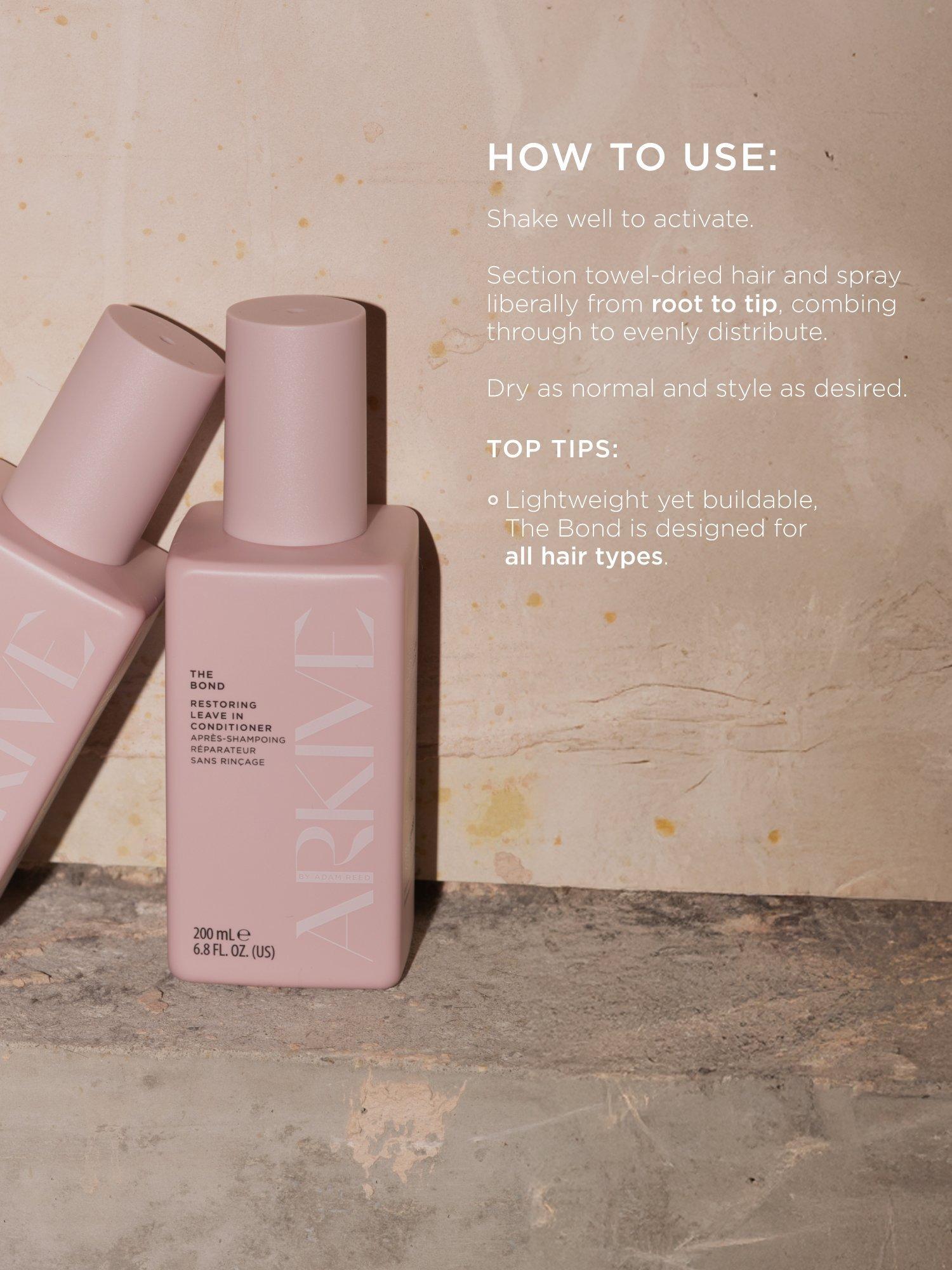 ARKIVE leave-in conditioner bond restoring 200ml, imported from the UK