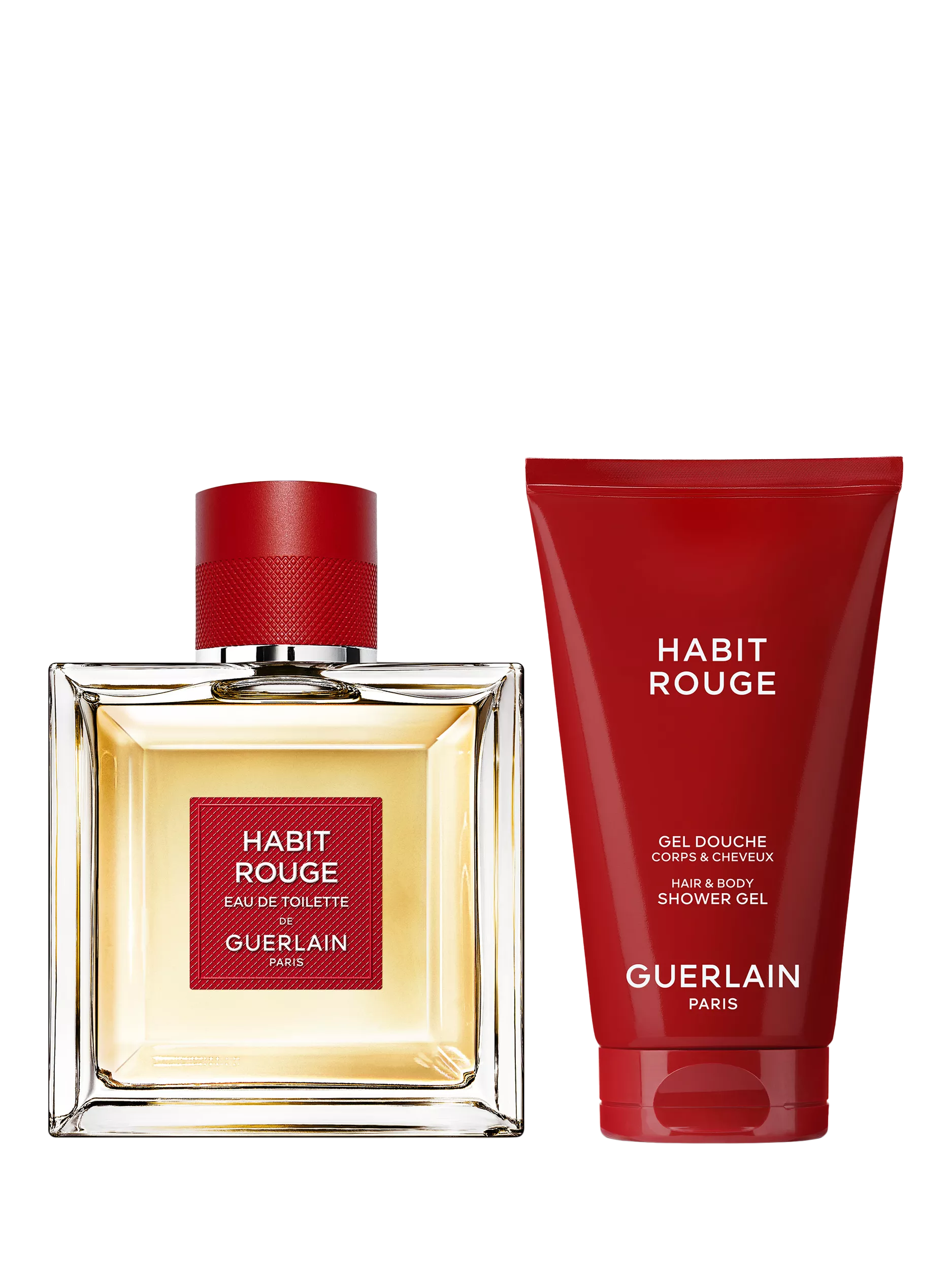 Guerlain Habit Rouge Eau de Toilette 100ml gift set, UK version