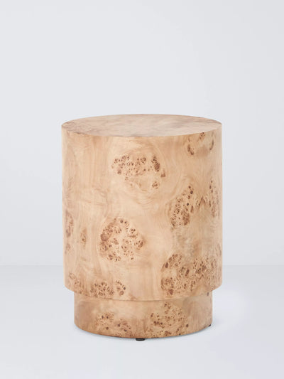 John Lewis John Lewis Burl Side Table- Buy online at McGrocer