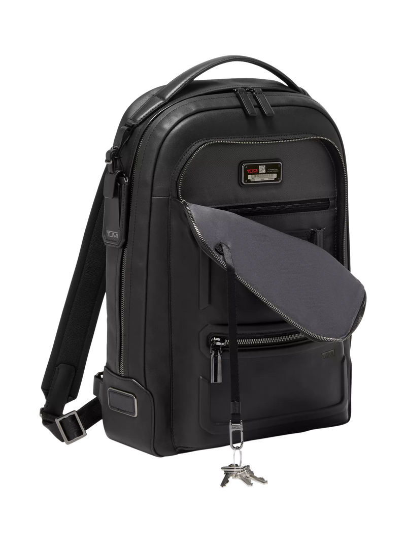 TUMI Bradner backpack Black Bombe 31L (British brand)