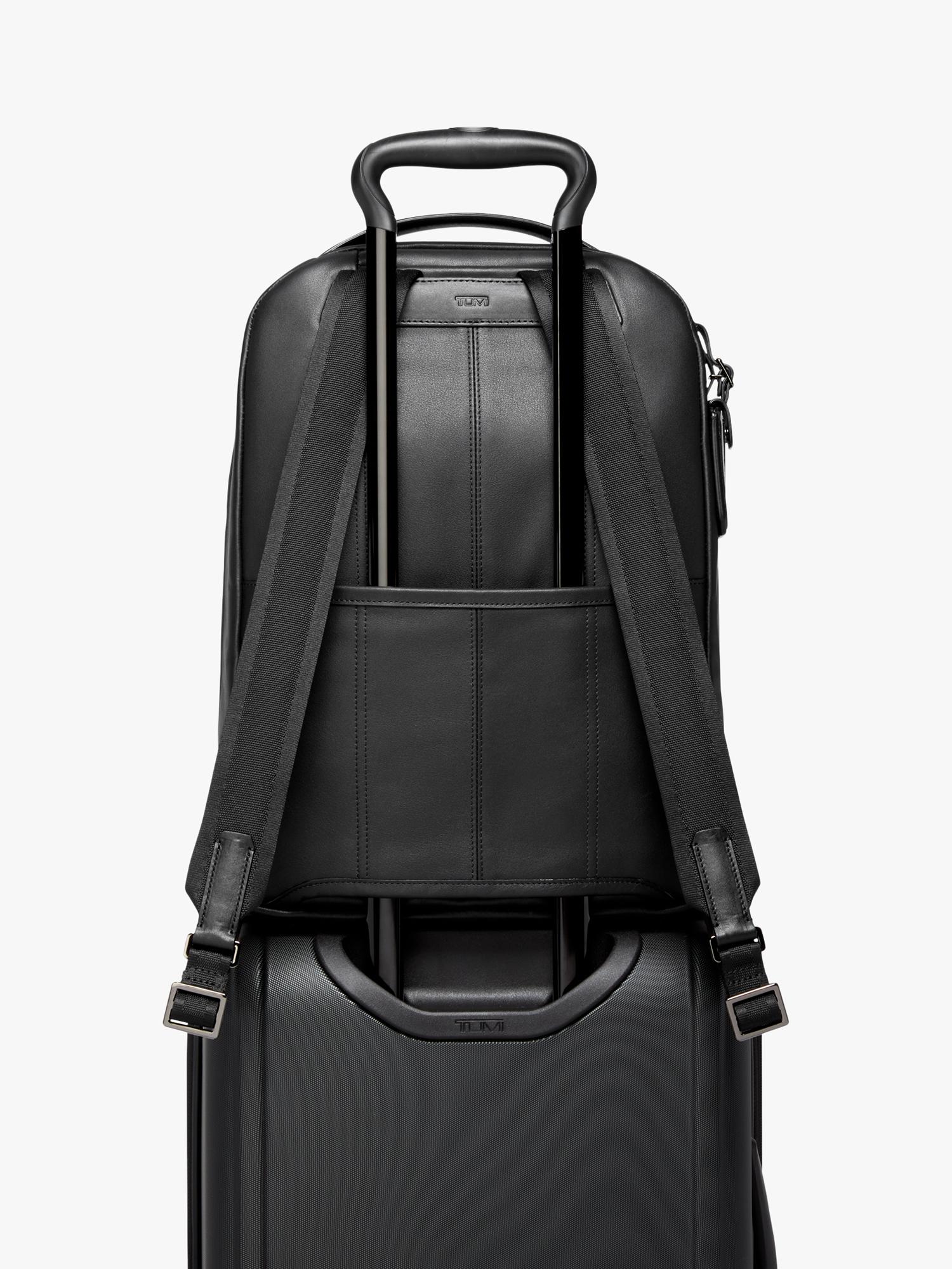 TUMI Bradner backpack Black Bombe 31L (British brand)