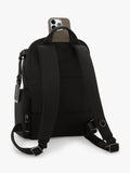 TUMI Celina medium backpack Black/Gunmetal, imported from the UK