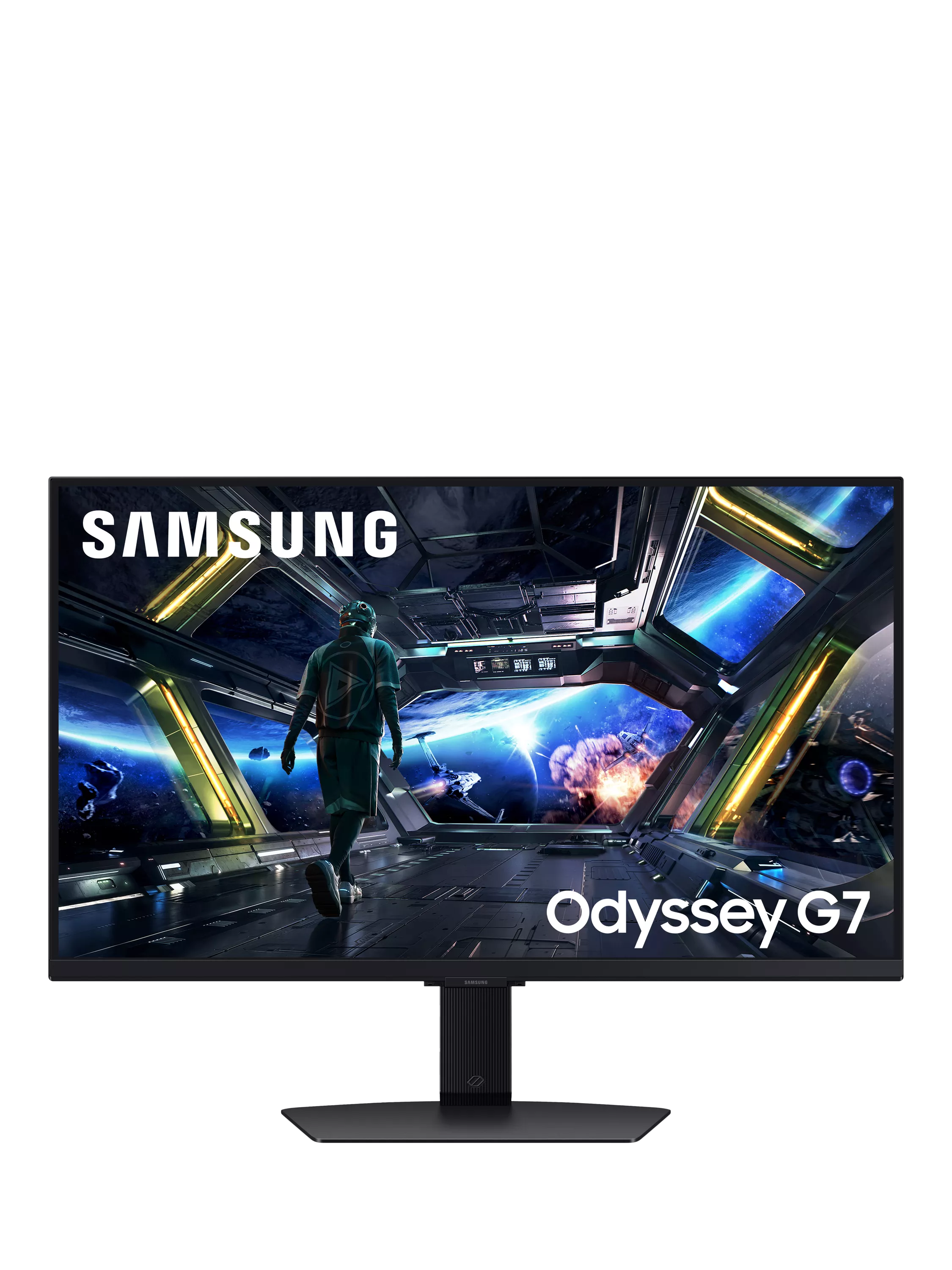 Samsung Odyssey G7 27-inch 4K gaming monitor - British product