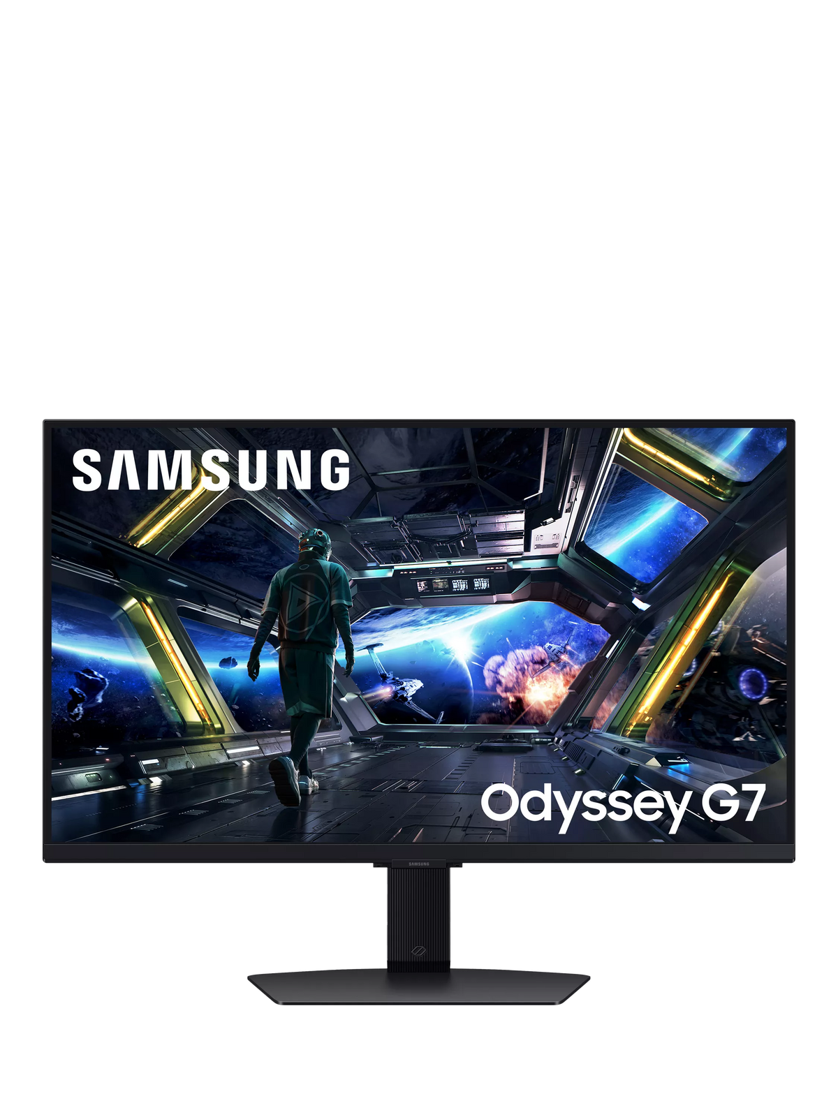 Samsung Odyssey G7 27-inch 4K gaming monitor - British product