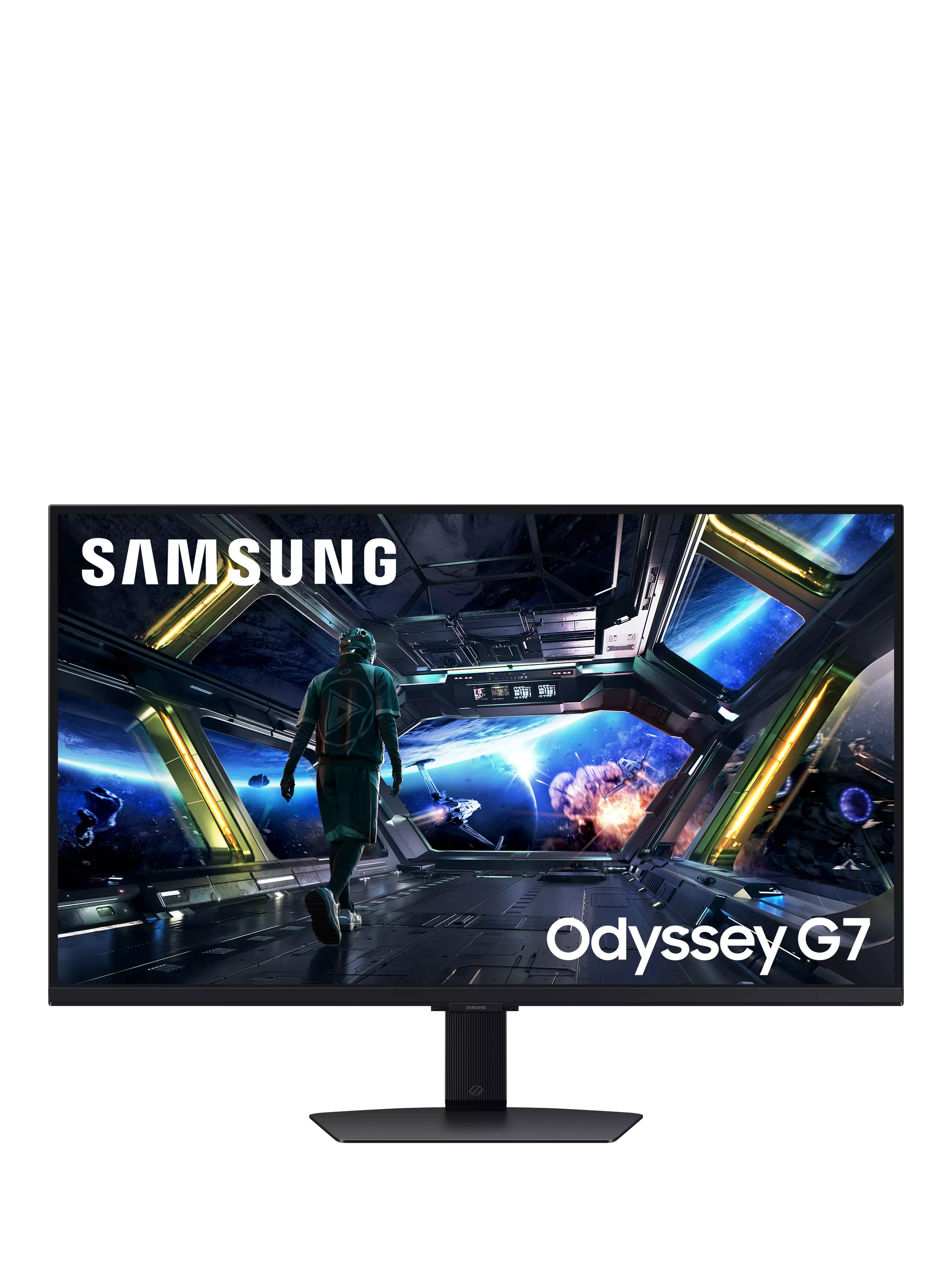 Samsung Odyssey G7 32 inch 4K gaming monitor, imported from the UK