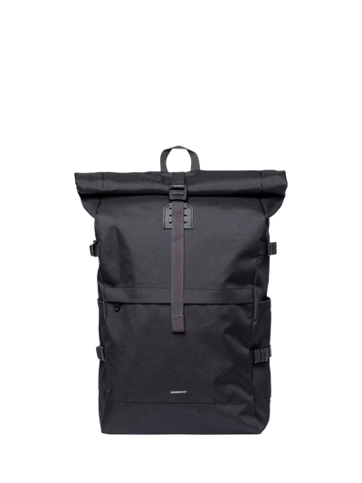 John Lewis Sandqvist Icon 16-inch Laptop Rolltop Backpack 26L Black- Buy online at McGrocer