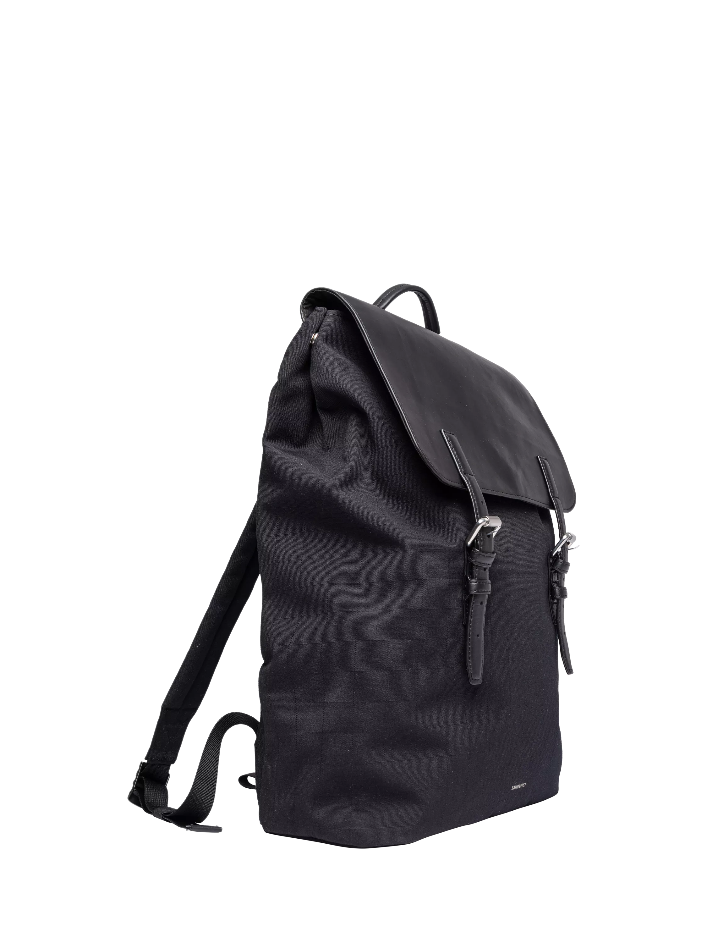 Sandqvist Everyday Lid Backpack 20L Black - British product