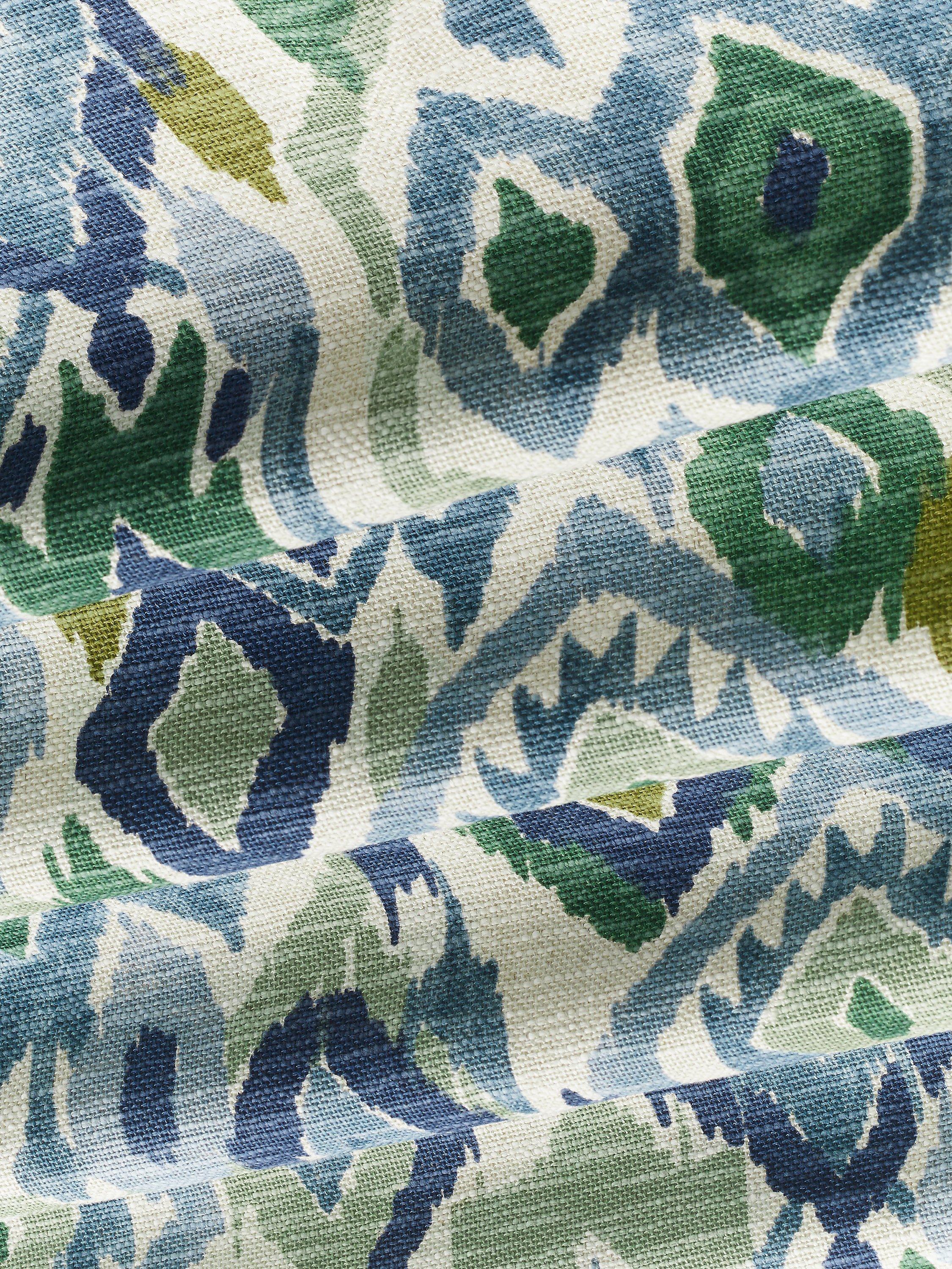 John Lewis Maya Ikat furnishing fabric, imported from the UK