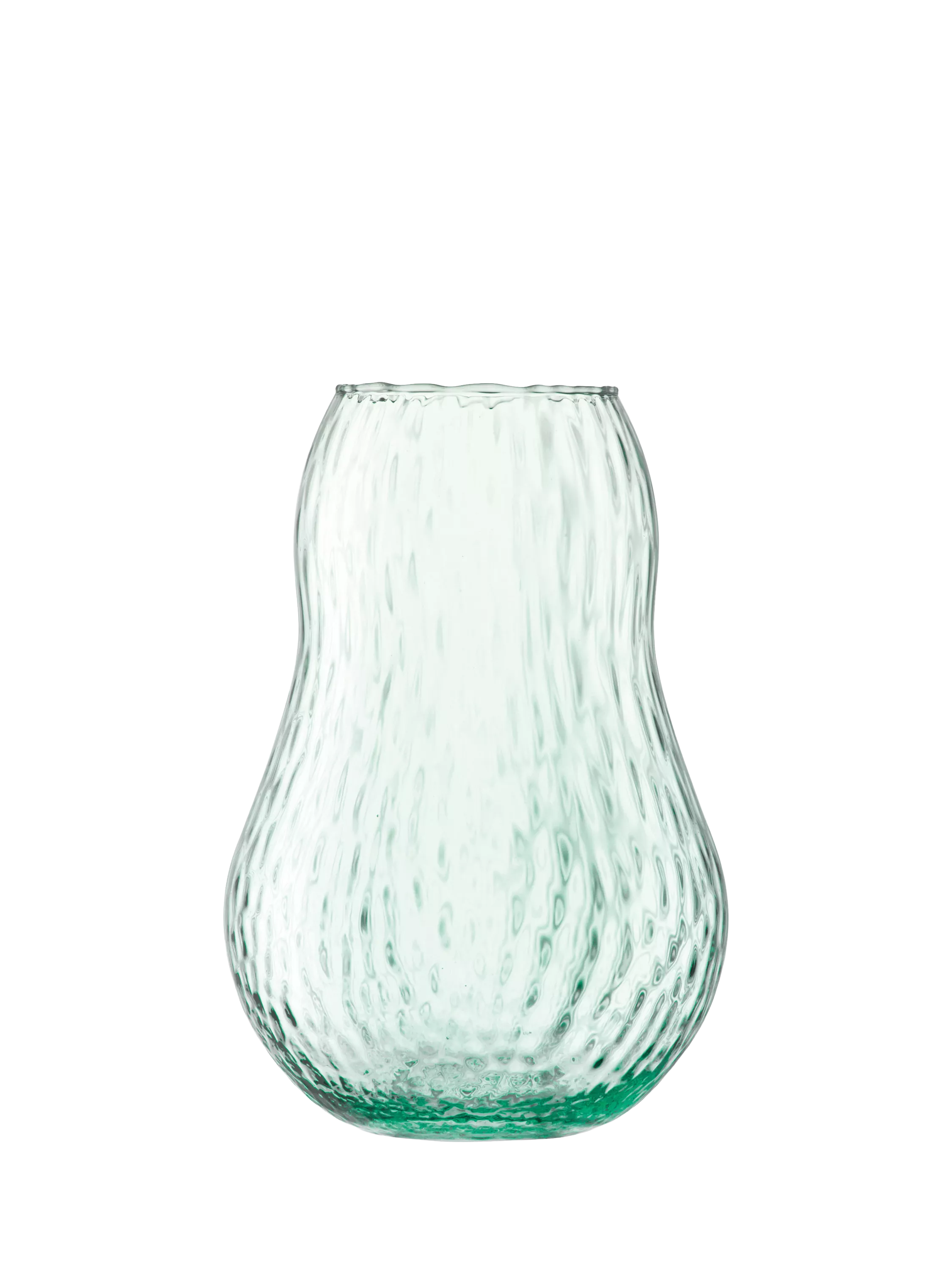 LSA International Canopy Seed recycled glass vase 23cm - British product