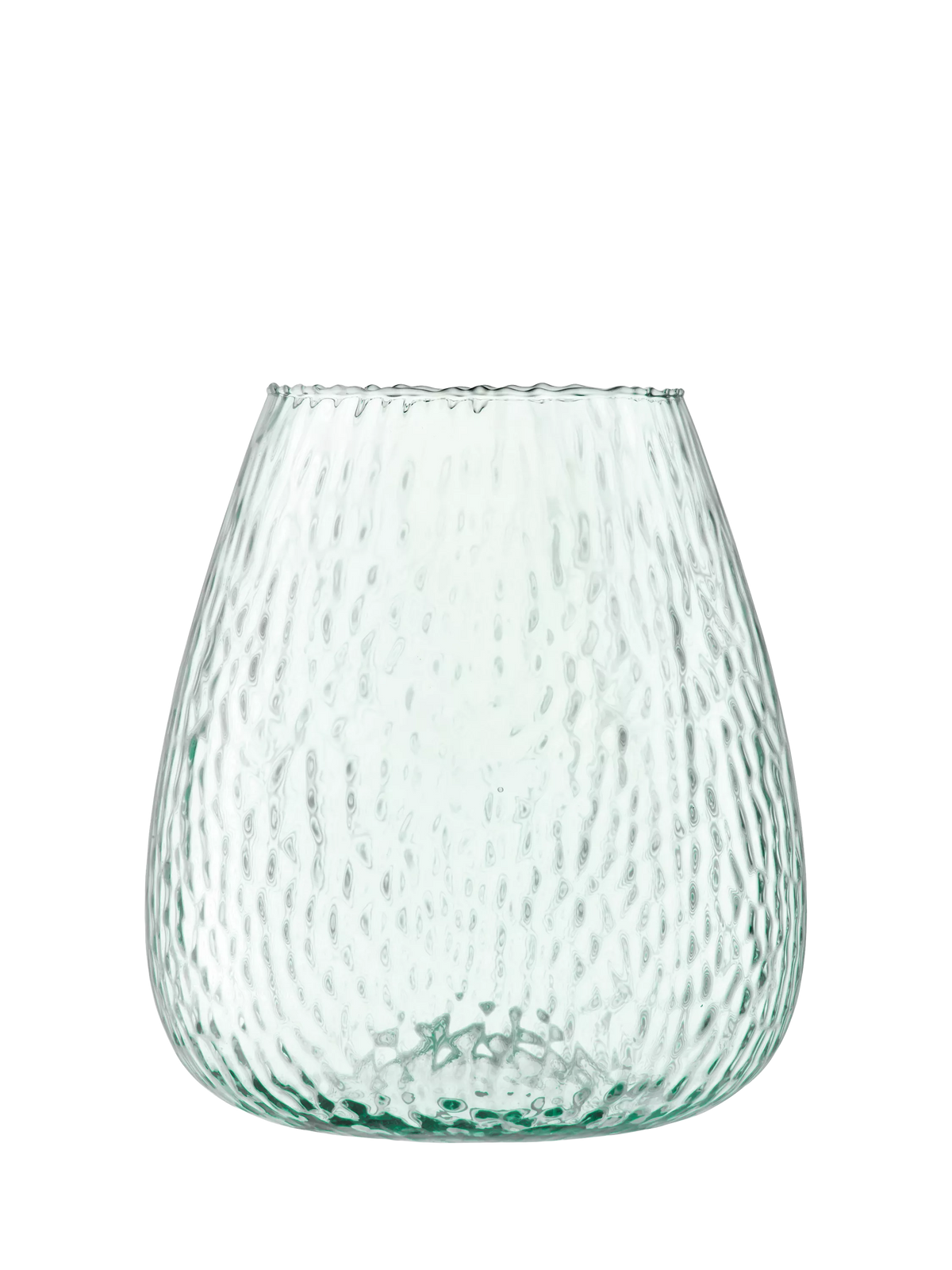 LSA International Canopy Seed recycled glass vase H25cm, UK version