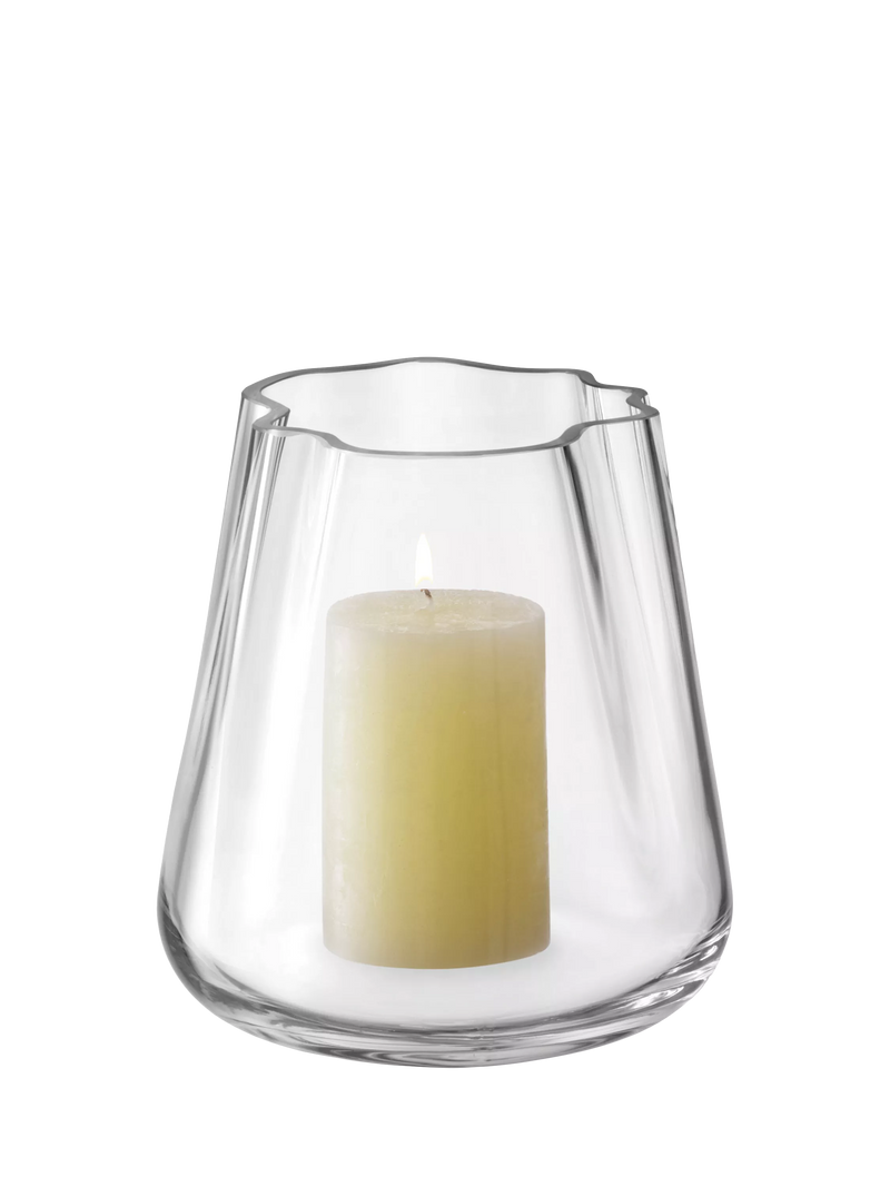 LSA International glass vase lantern 18.5cm - British product