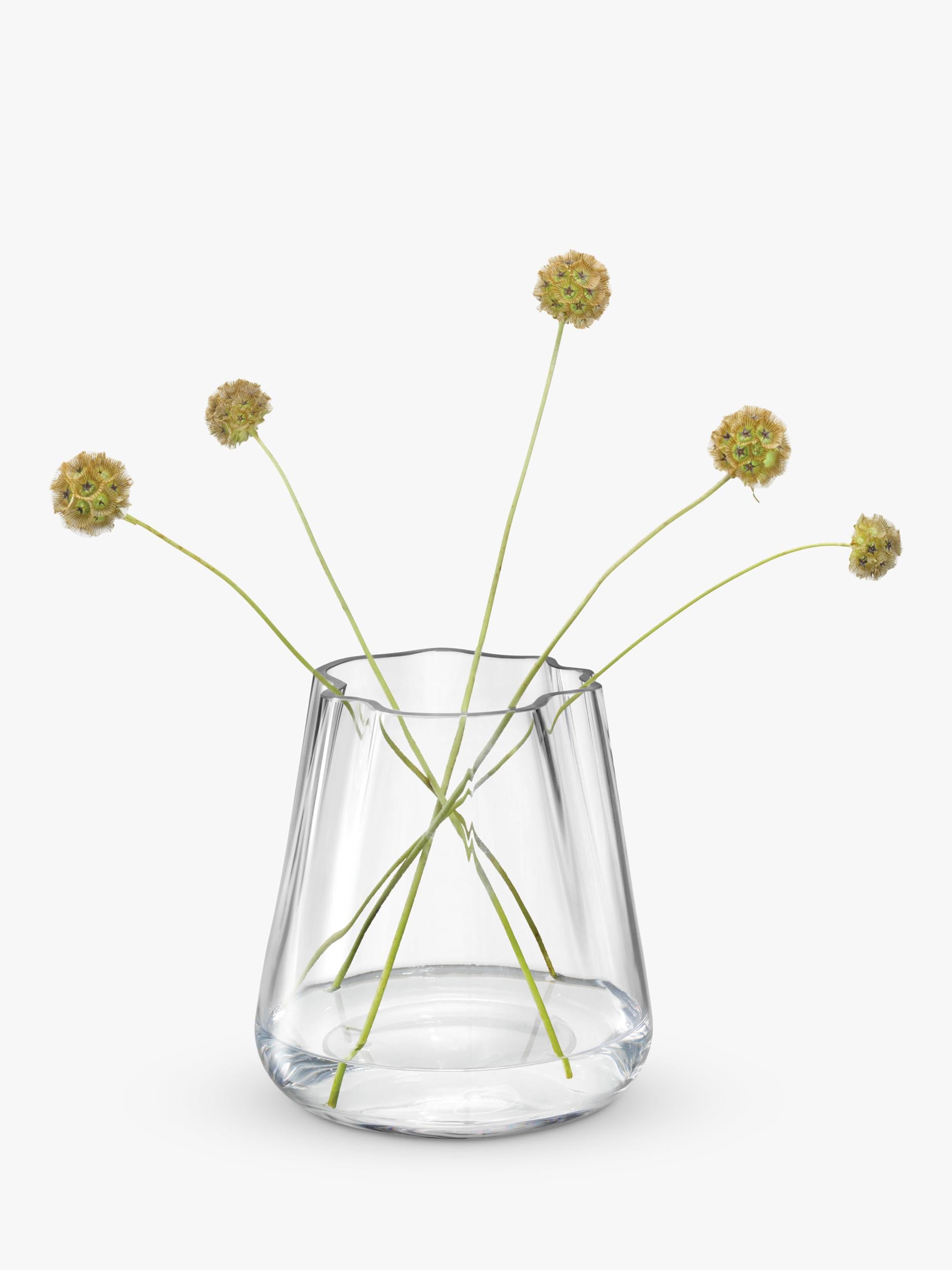 LSA International glass vase lantern 18.5cm - British product