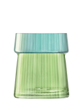 LSA International Gems jade glass vase lantern 23cm - British product