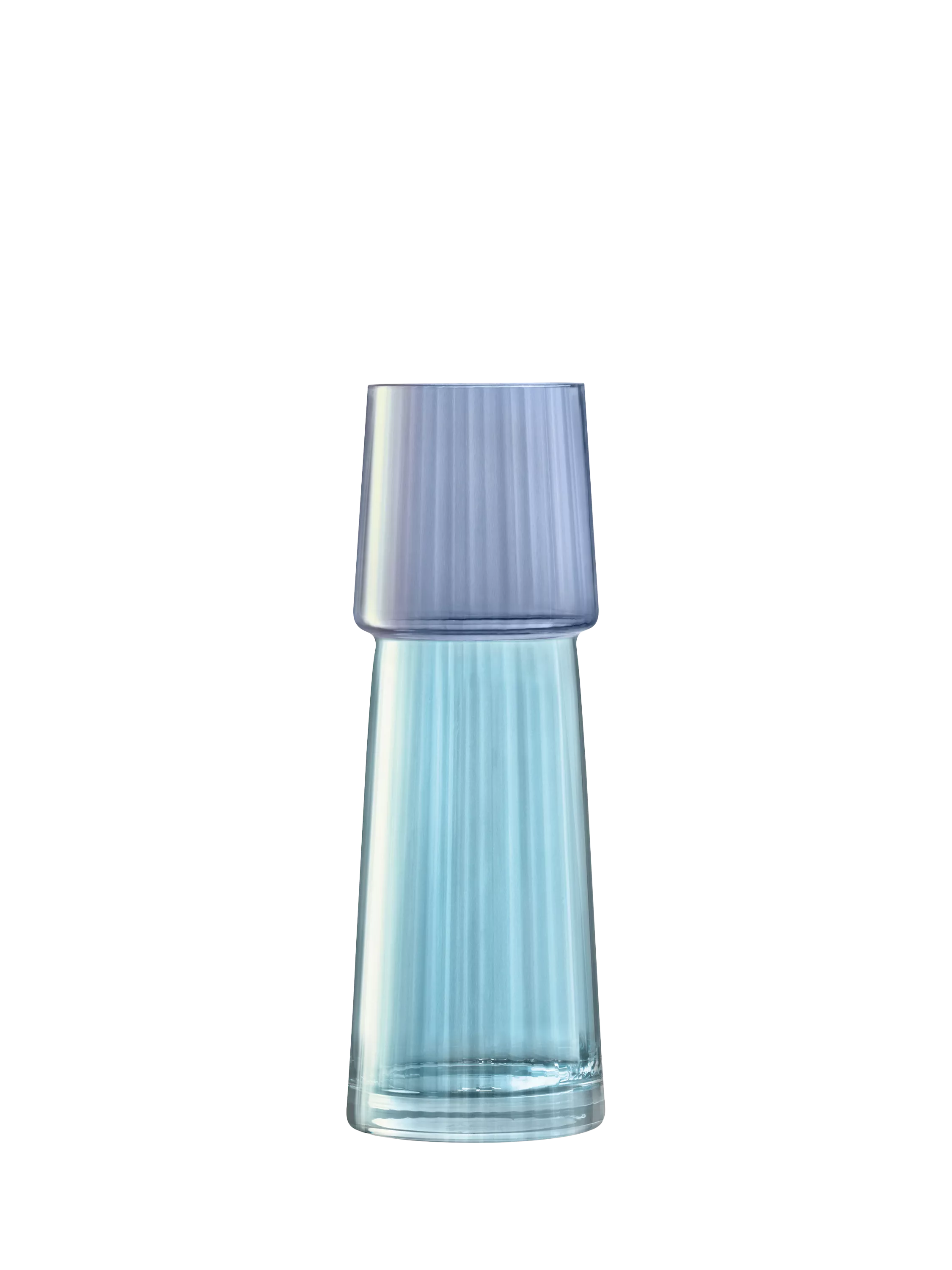 LSA International Gems glass vase sapphire 32cm, imported from the UK