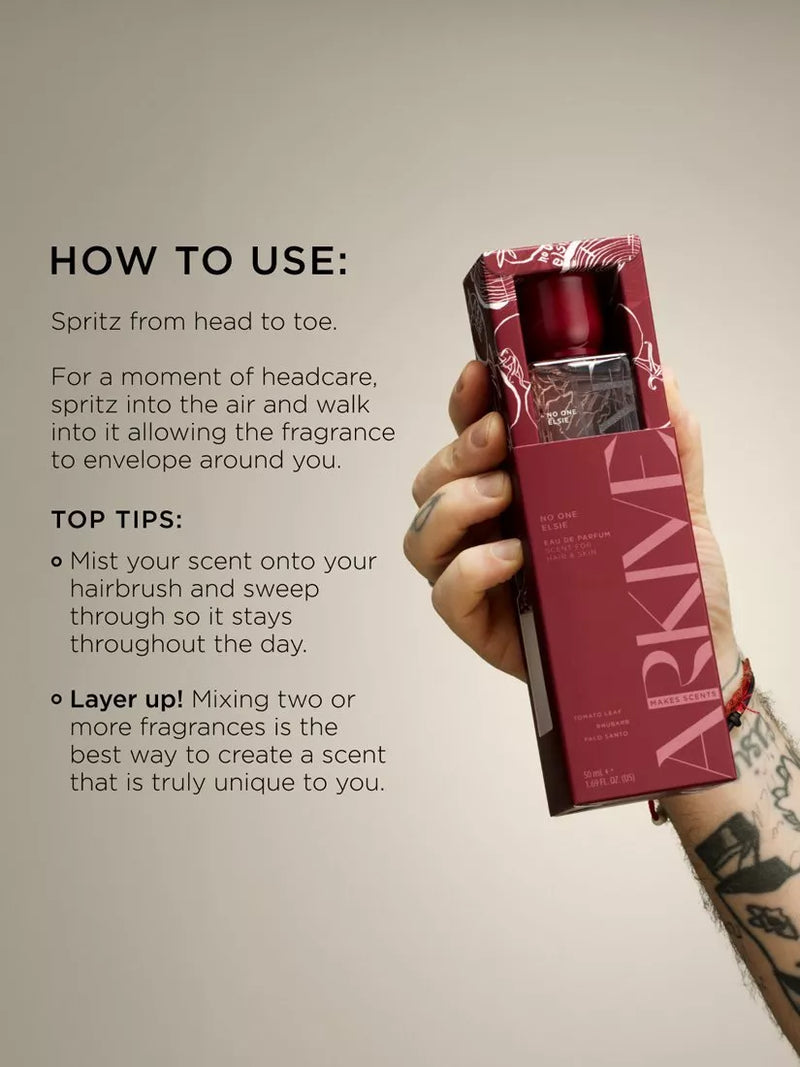 ARKIVE No One Elsie Eau de Parfum 50ml, imported from the UK