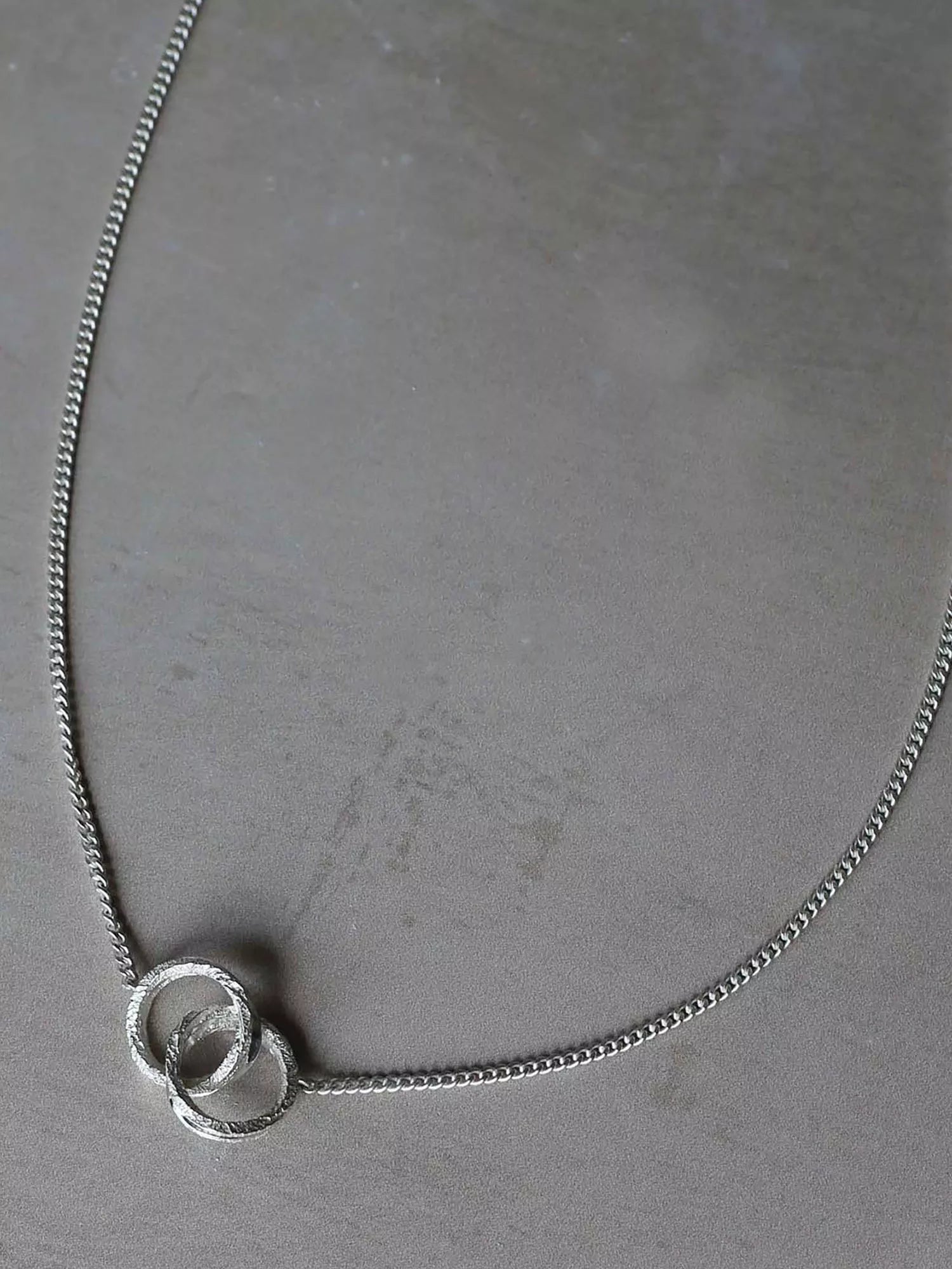 Tutti & Co pendant necklace silver, imported from the UK