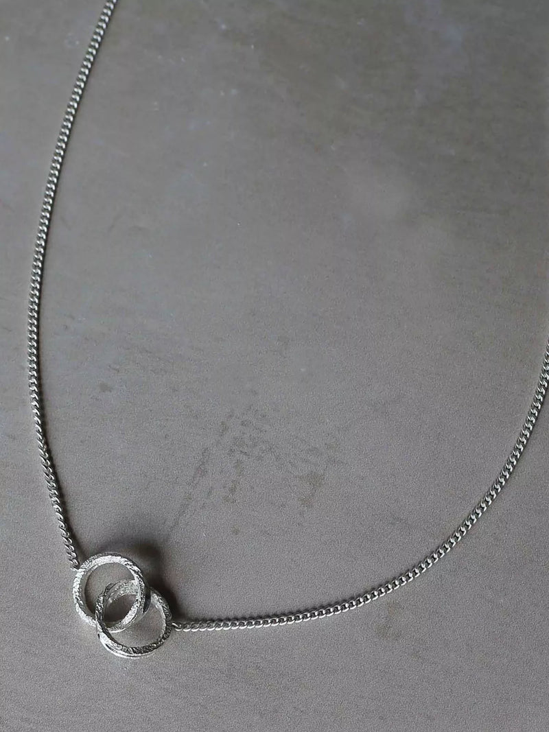 Tutti & Co pendant necklace silver, imported from the UK