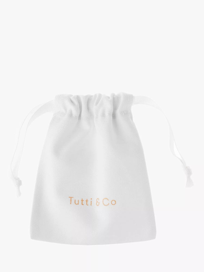 Tutti & Co pendant necklace silver, imported from the UK