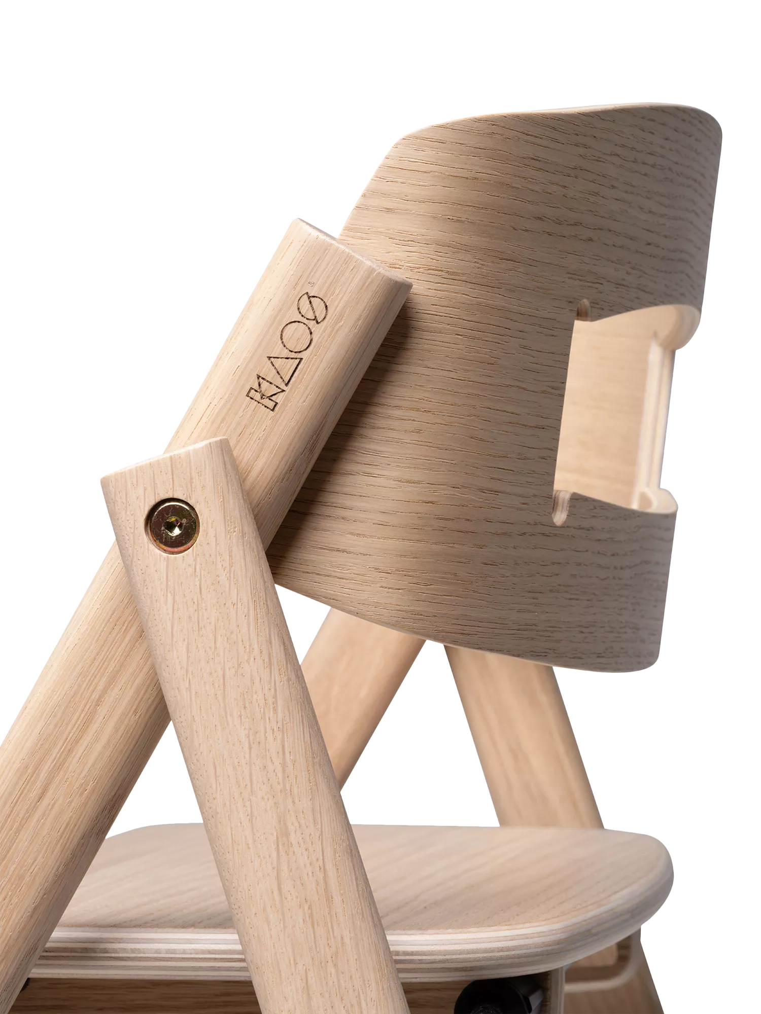 KAOS Klapp highchair oak (British brand)