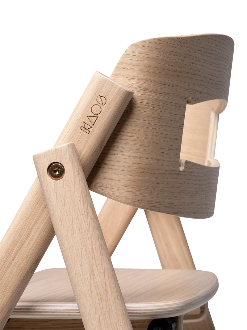 KAOS Klapp highchair oak (British brand)