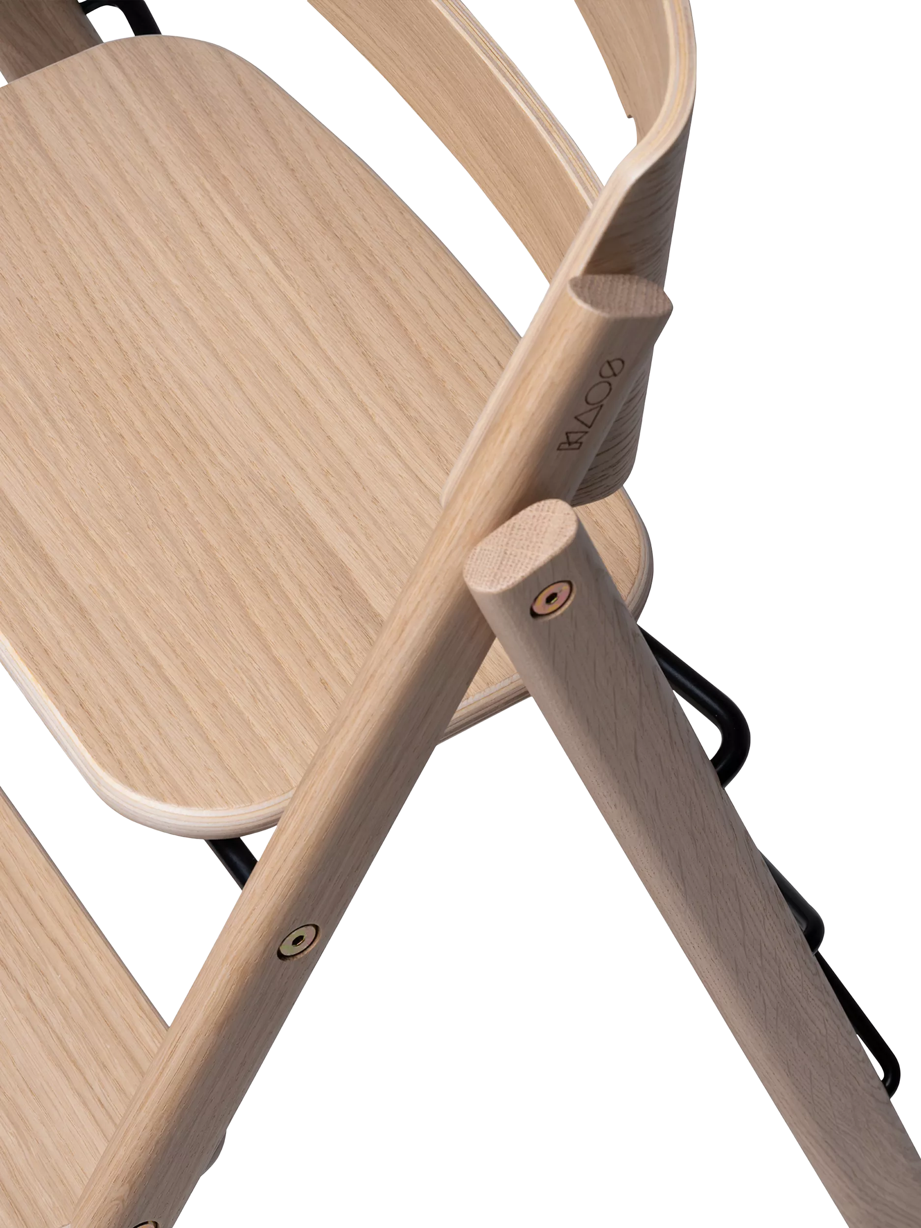 KAOS Klapp highchair oak (British brand)