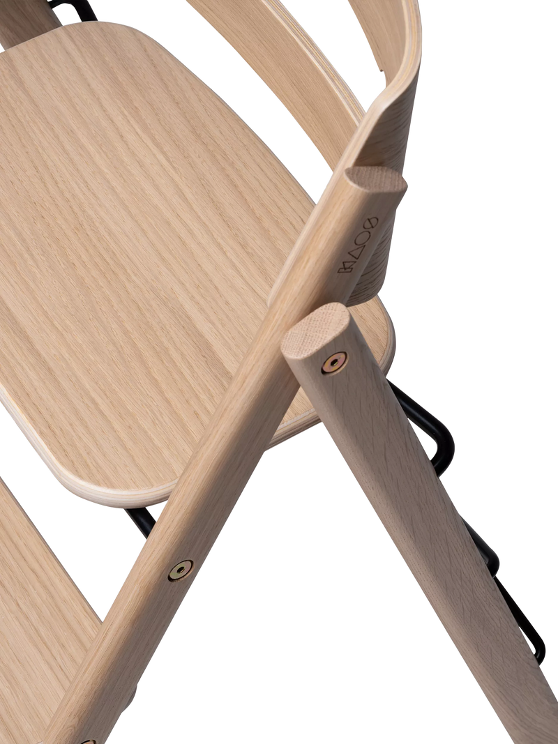 KAOS Klapp highchair oak (British brand)
