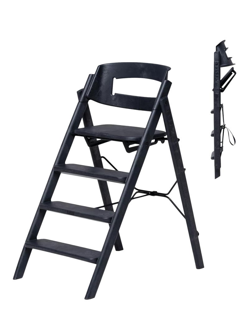 KAOS Klapp Highchair, Black