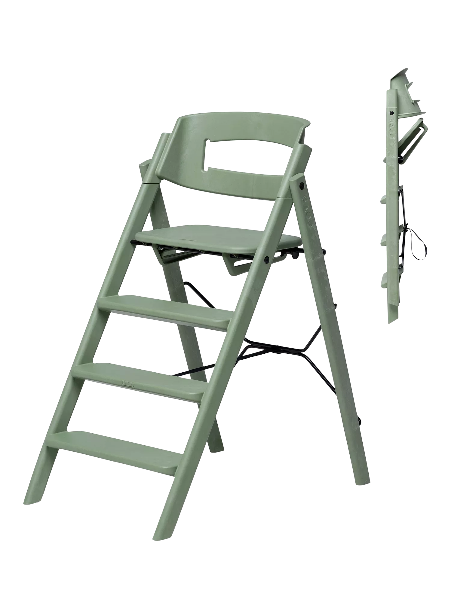 KAOS Klapp Highchair, Green