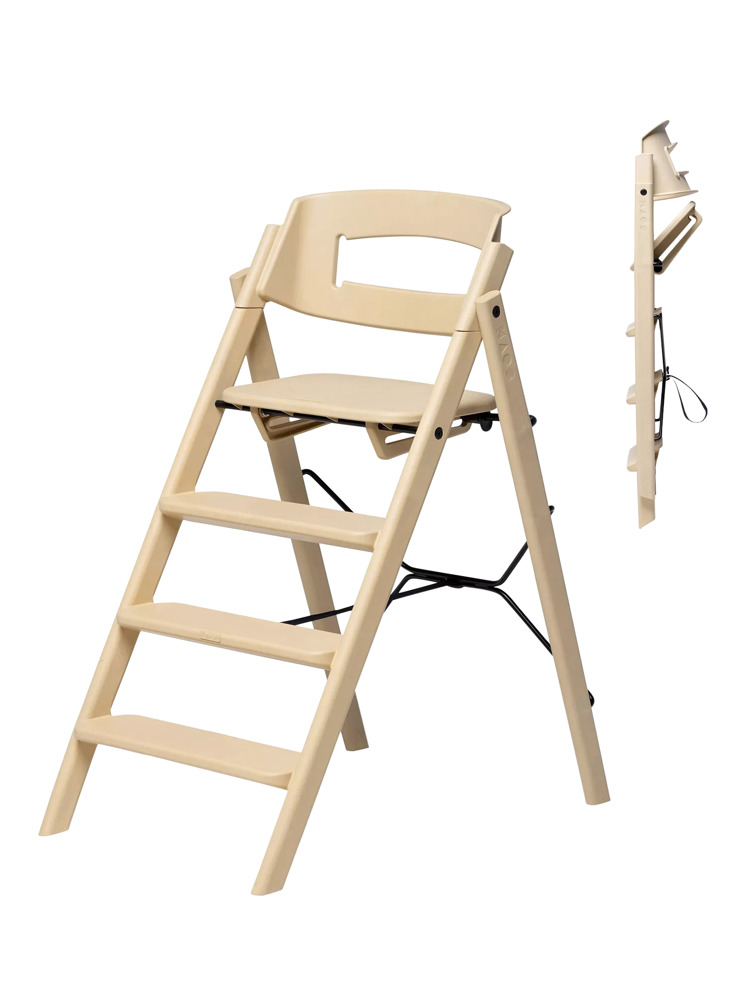 KAOS Klapp Highchair, Sand