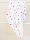 Rosa & Blue baby muslin squares pack of 3 in white (British brand)