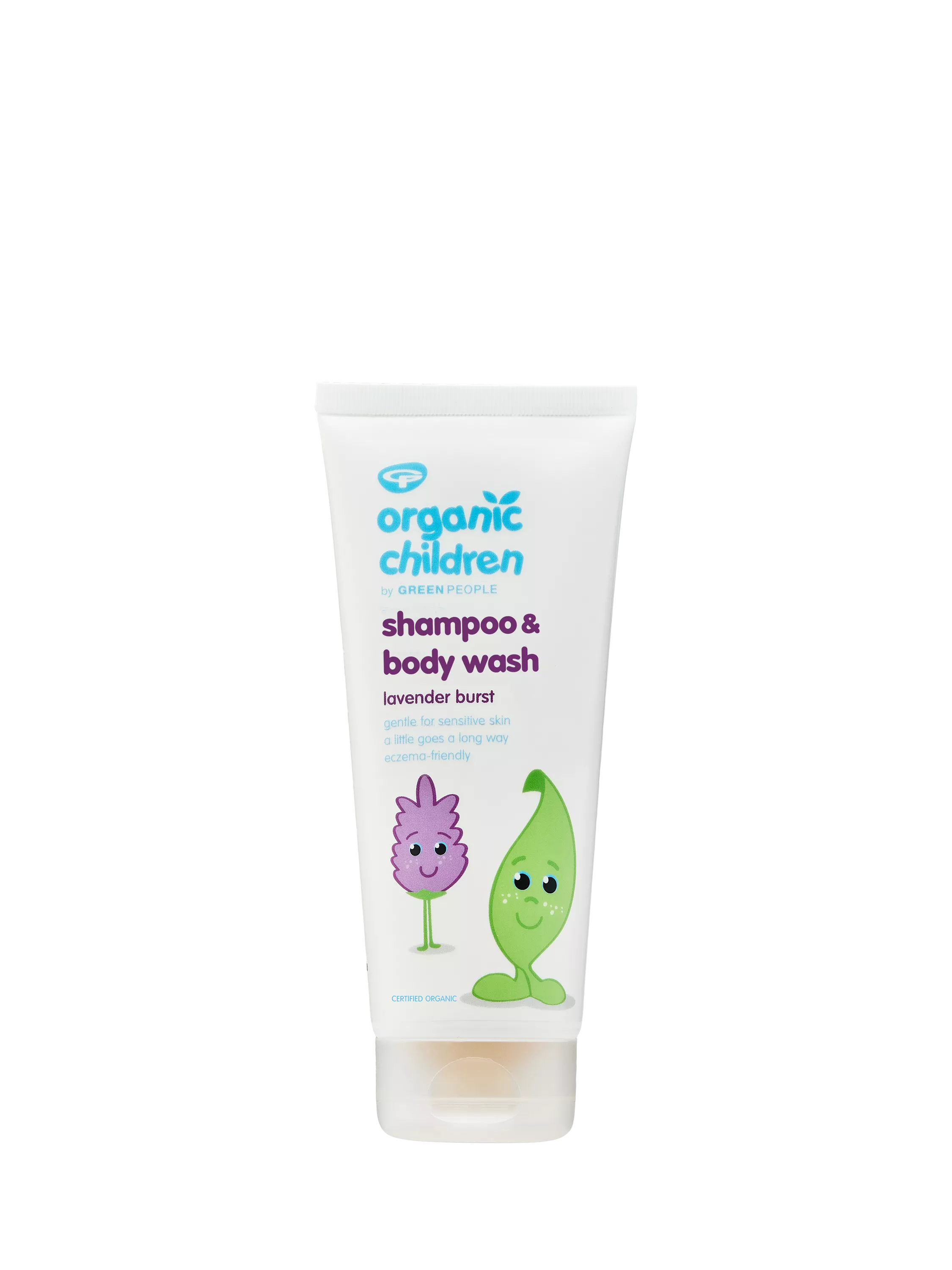 Green People children's shampoo and body wash Lavender Burst 200ml - British product
