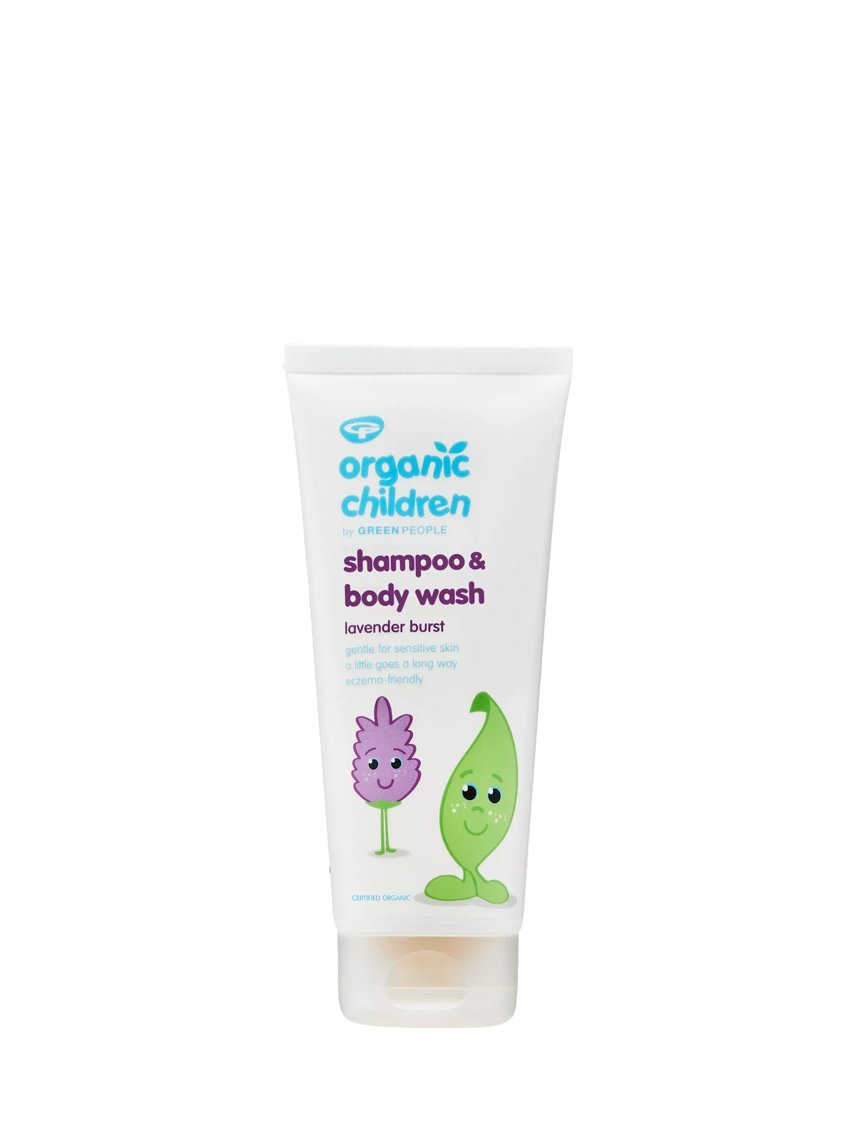 Green People children's shampoo and body wash Lavender Burst 200ml - British product