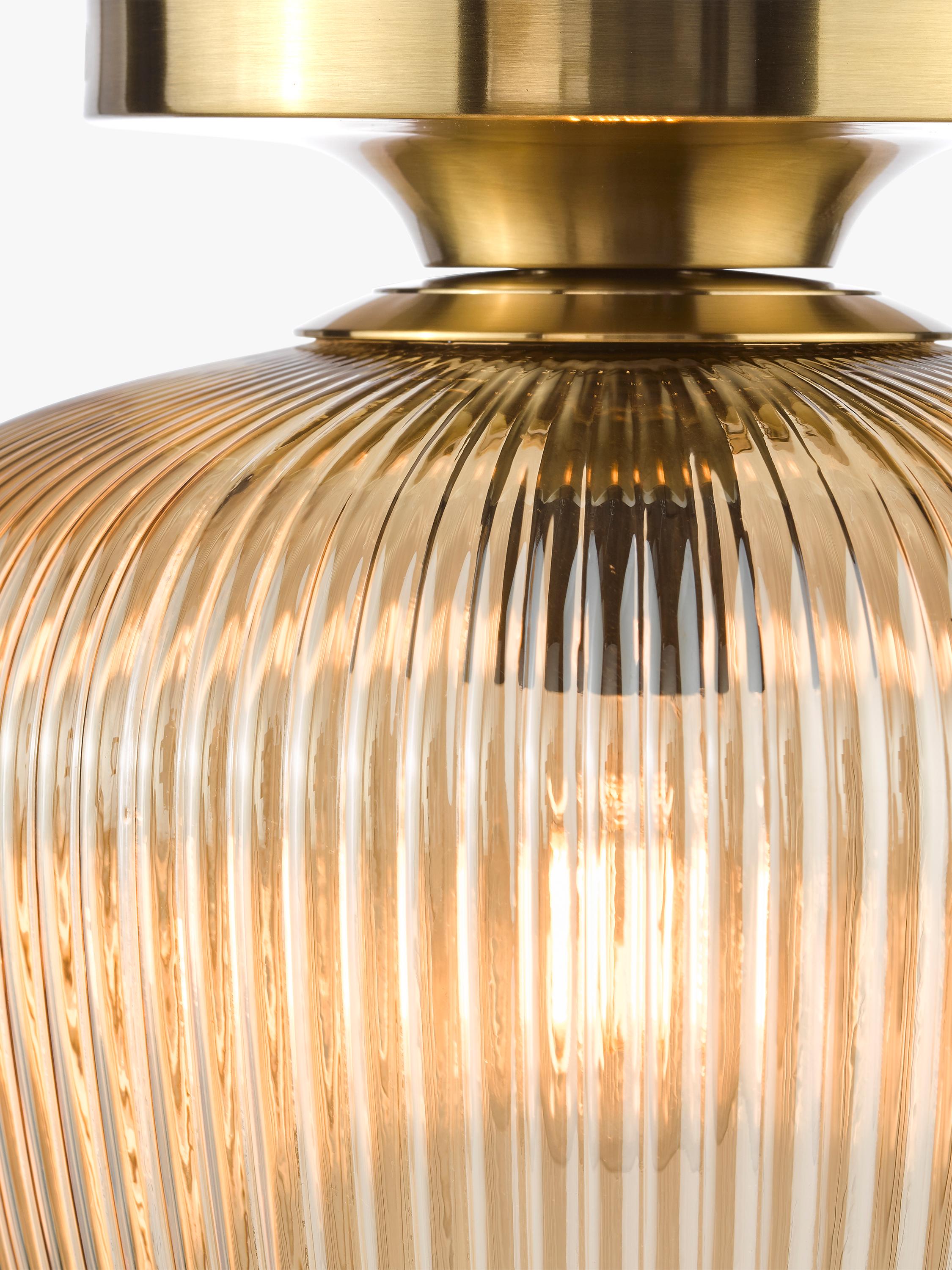 Där Abrielle Amber flush mount ceiling light - British product