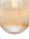 Där Abrielle pendant ceiling light amber H40cm (British brand)