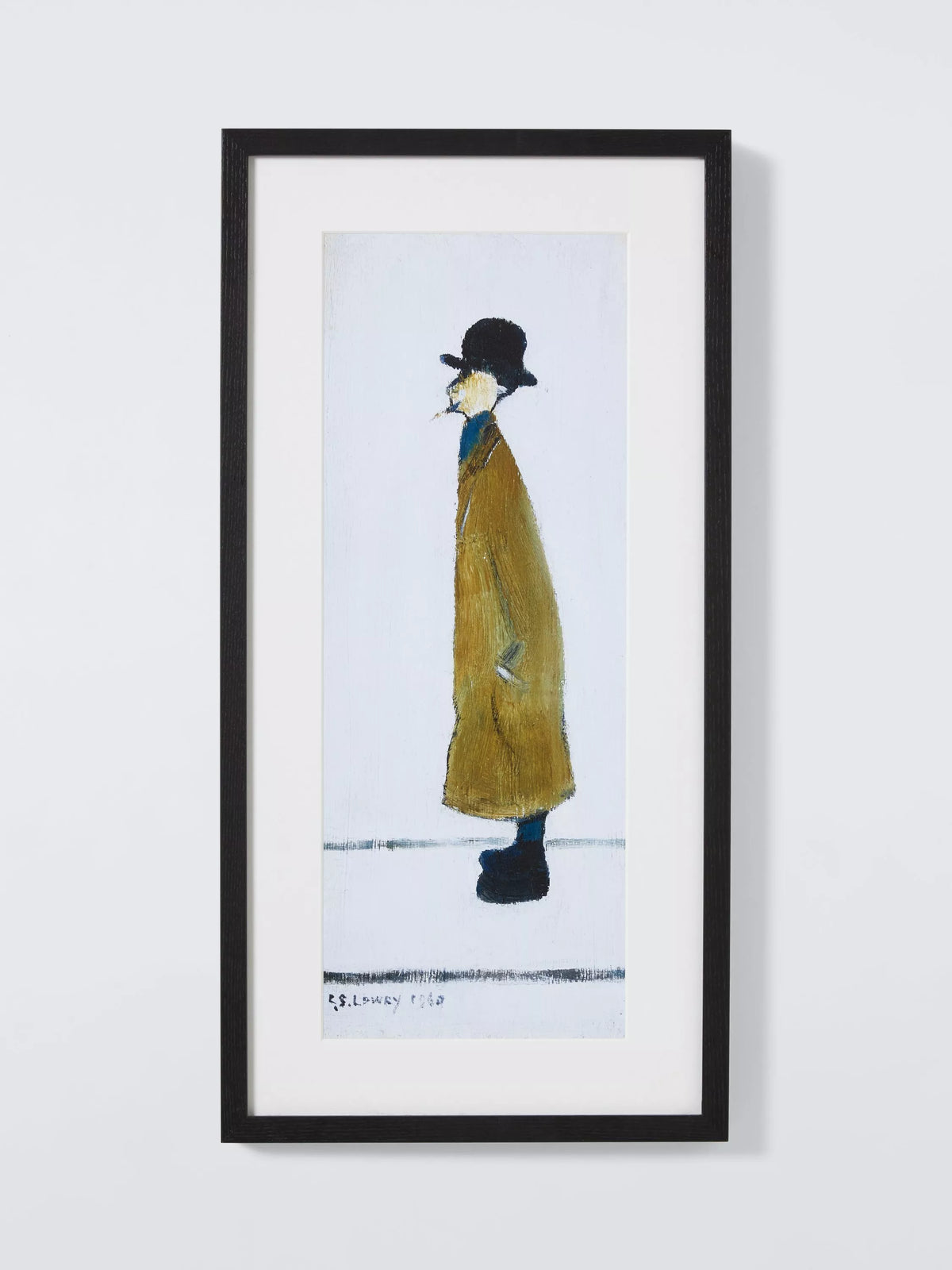 John Lewis Lowry Gentleman framed print 60x30cm, UK version