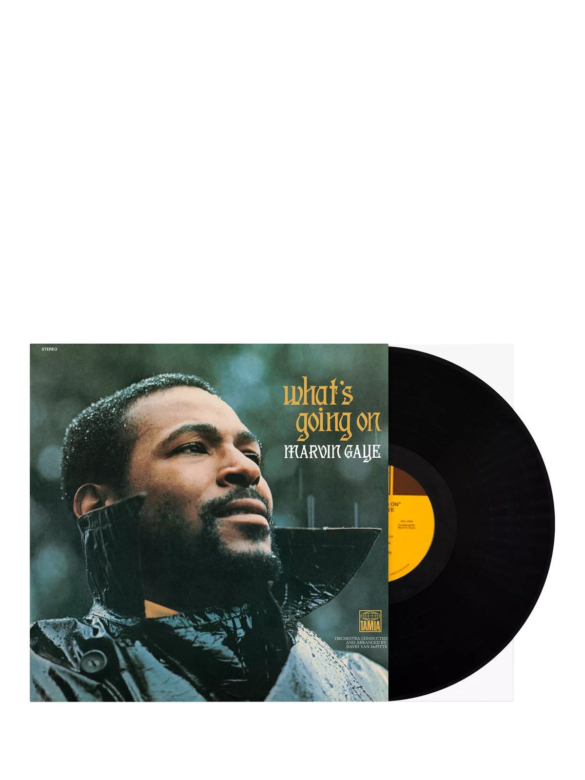 Marvin Gaye What's Going On vinyl record (British brand)