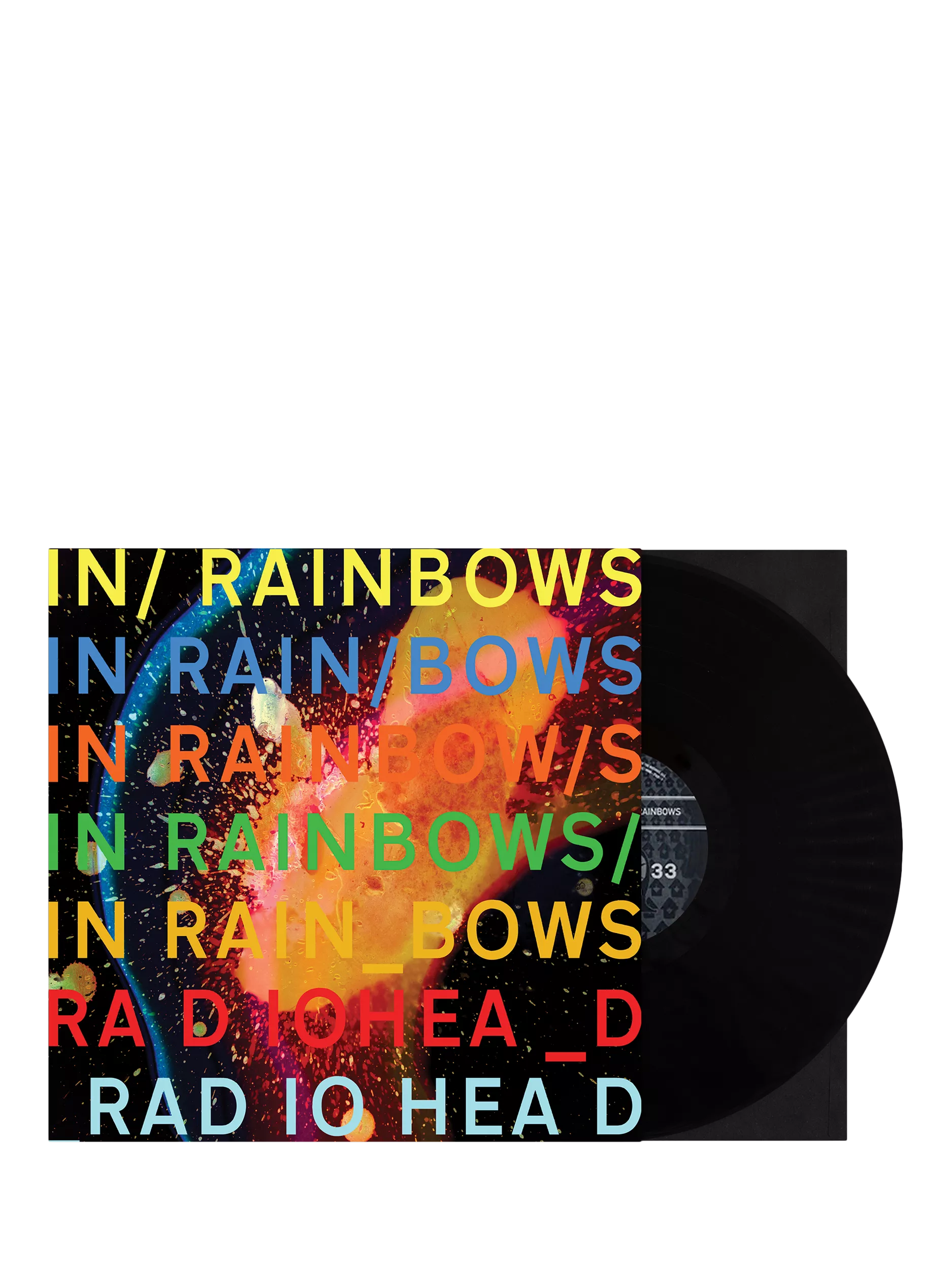 Rough Trade Radiohead In Rainbows 12 inch vinyl record - British product