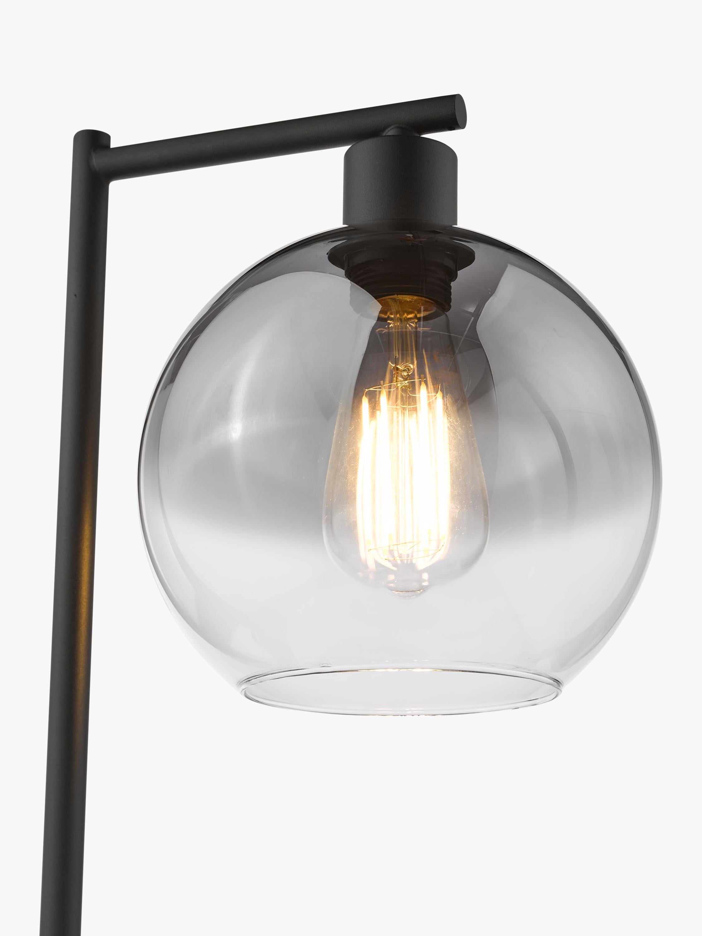 Där Lycia ombre glass table lamp H56cm - British product