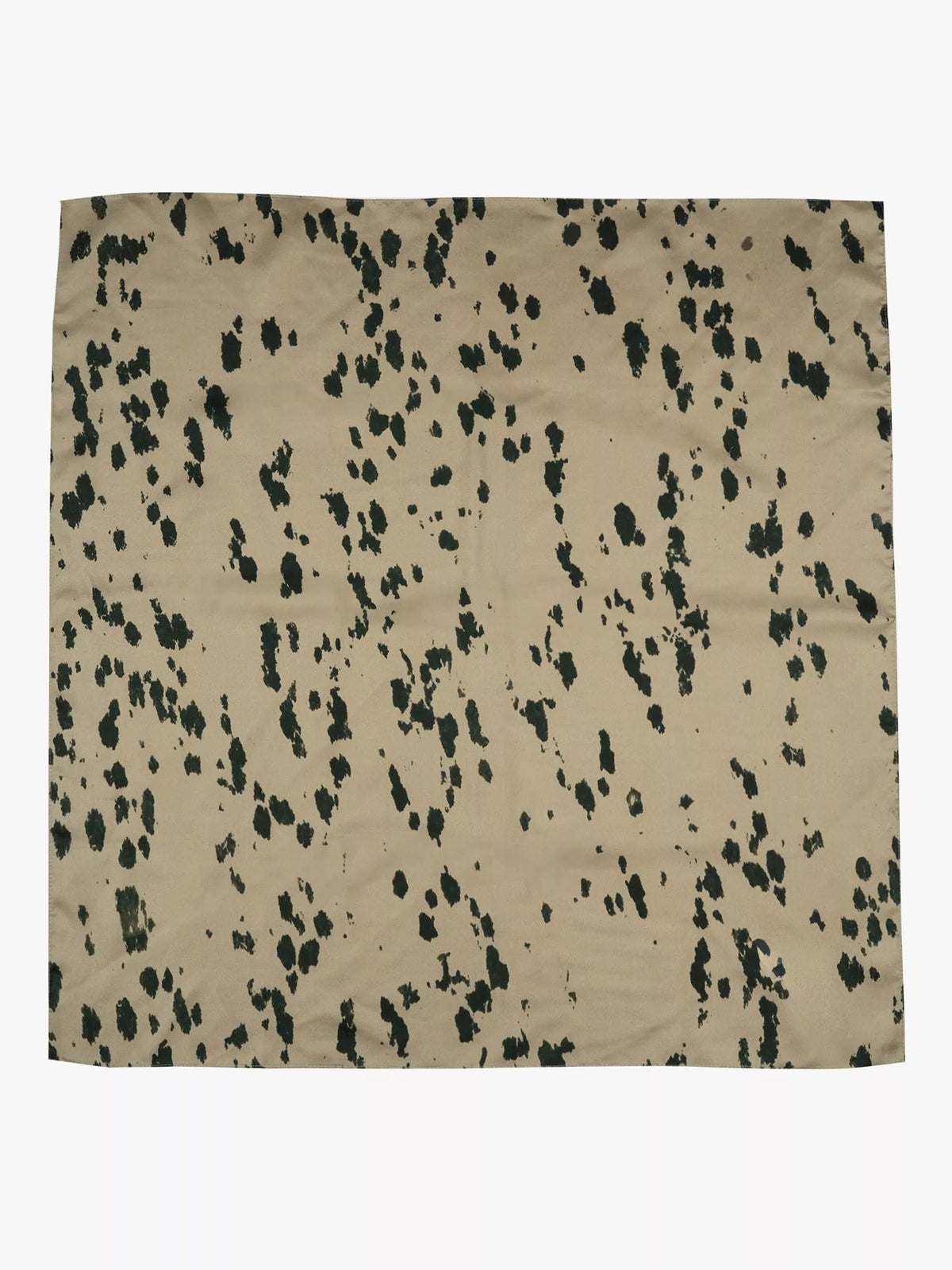 Tutti Bay abstract pure silk scarf gold 68cm square, UK version