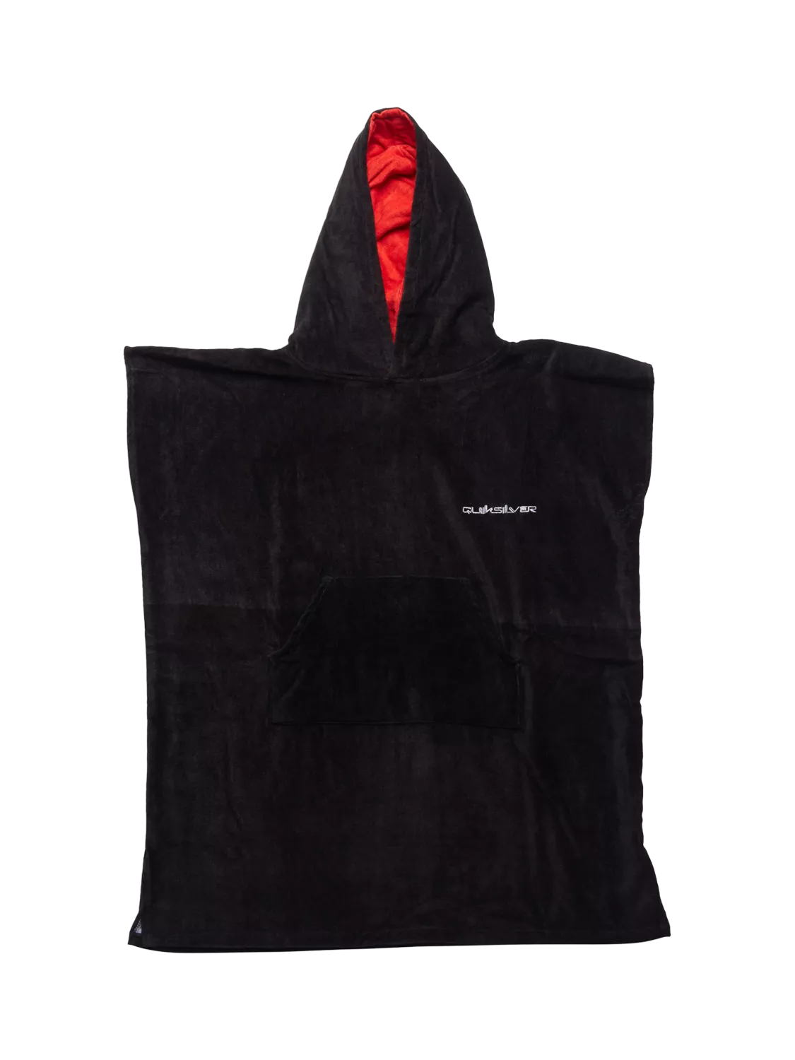 Quiksilver hooded towel Jet Black, imported from the UK