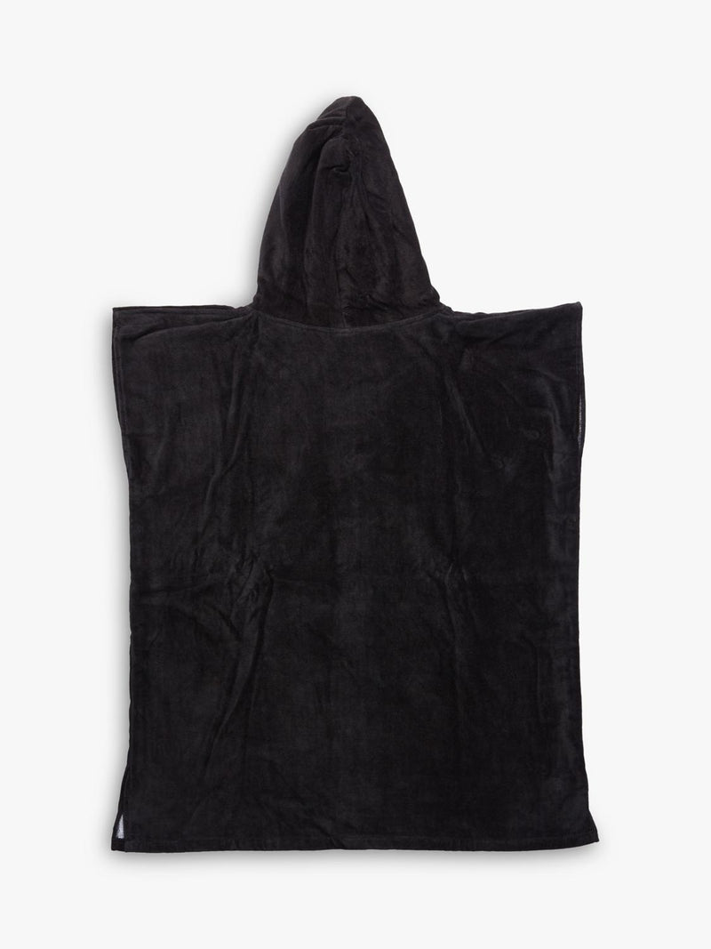 Quiksilver hooded towel Jet Black, imported from the UK