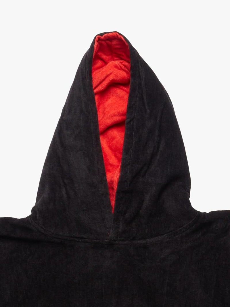 Quiksilver hooded towel Jet Black, imported from the UK