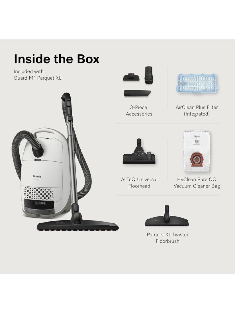 Miele Guard M1 XL vacuum cleaner in Brilliant White - British product