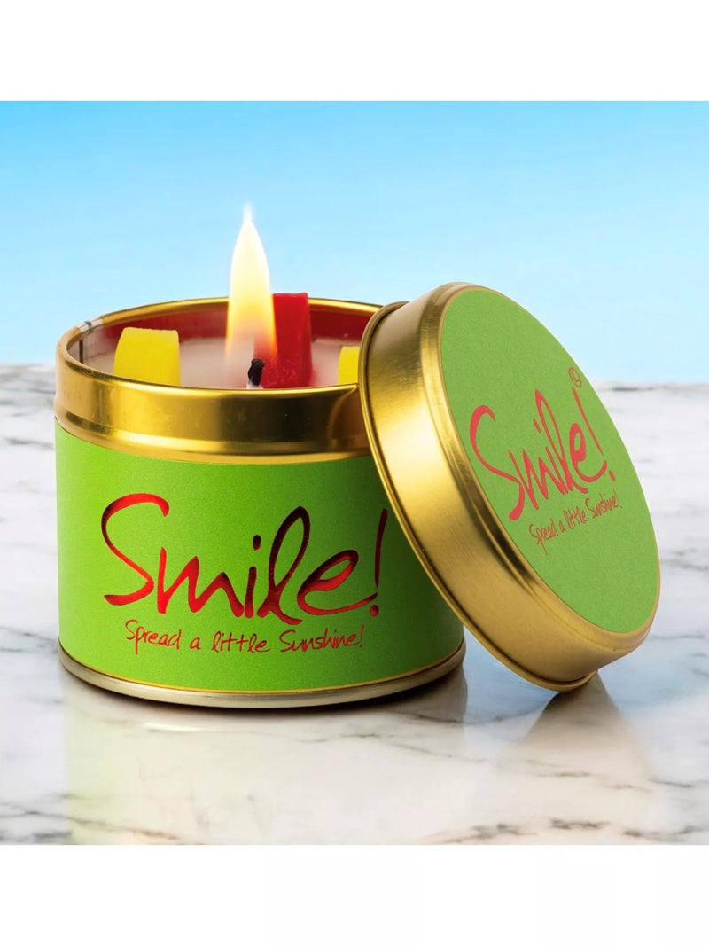 Lily-flame Smile scented candle 230g, UK version