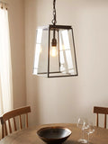 John Lewis Abbotsbury pendant ceiling light in antique bronze, imported from the UK