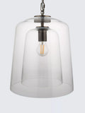 John Lewis Chime clear dual glass pendant light - British product