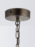 John Lewis Chime clear dual glass pendant light - British product
