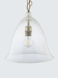 John Lewis Farmhouse Bubble Glass pendant ceiling light H140 cm, imported from the UK